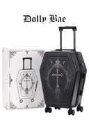 Coffin Rolling Suitcase