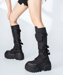 Battle Doll Knee Boots