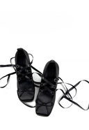Midnight Fang Satin Shoes