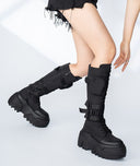 Battle Doll Knee Boots