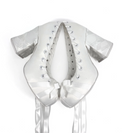 White Satin Ballet Platform Heels