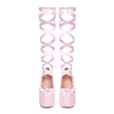 Soft Pink Doll Heels