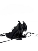 Midnight Fang Satin Shoes