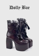 The Oxblood Manor Boots